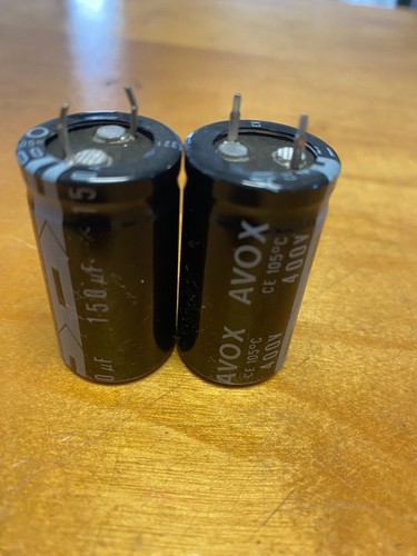 2pcs condensatori avox 400v - condensatori,