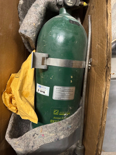 Oxygen aviation avox tank - oxygen,